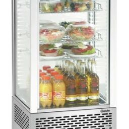 700478G Mini-Kühlvitrine 78L, Edelstahl | KLA-Gastrokuechen.de