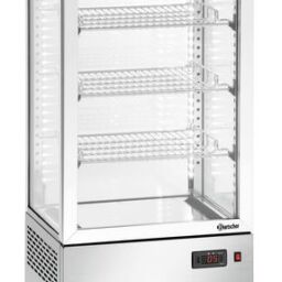 700478G Mini-Kühlvitrine 78L, Edelstahl | KLA-Gastrokuechen.de