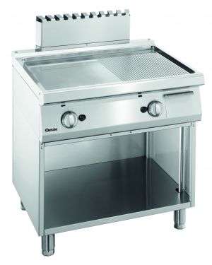 Griddleplatte Gas 700,B800, 1/2-1/2