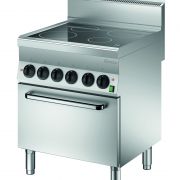 Bartscher Elektroherd 650, B700, 4Felder, EBO