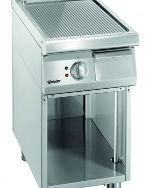 Griddleplatte 700, B400, gerillt