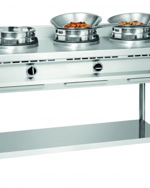 Bartscher Wok-Herd, 3 Brenner