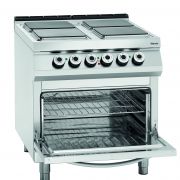 4 Platten Elektroherd, EBO 2/1 GN